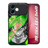 Anime Green Splash Oppo F33 Pro 5G Glass Back Cover Online