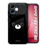 Cute Bear Oppo F33 Pro 5G Glass Back Cover Online