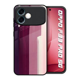 Brush Stroke Art Oppo F33 Pro 5G Glass Back Cover Online