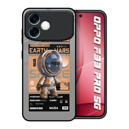 Space Ticket Oppo F33 Pro 5G Glass Back Cover Online
