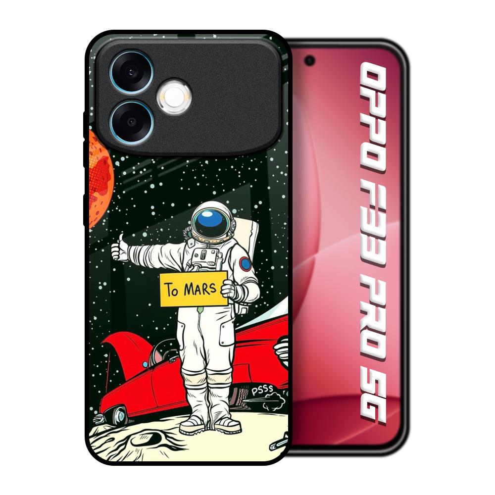 Astronaut on Mars Oppo F33 Pro 5G Glass Back Cover Online