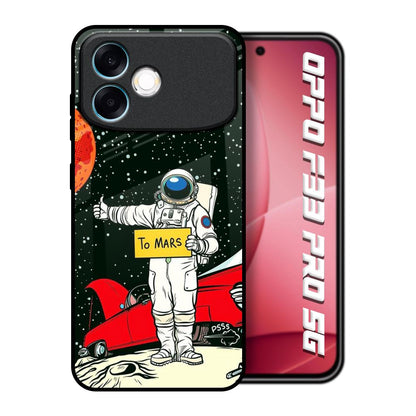 Astronaut on Mars Oppo F33 Pro 5G Glass Back Cover Online