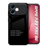 Black Soul Oppo F33 Pro 5G Glass Back Cover Online