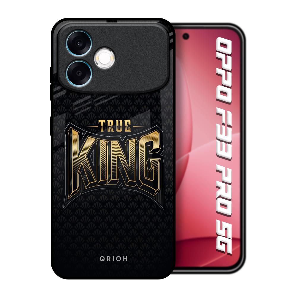 True King Oppo F33 Pro 5G Glass Back Cover Online