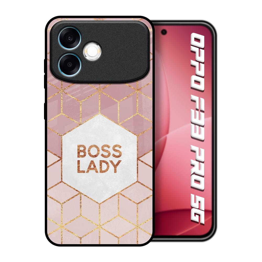 Boss Lady Oppo F33 Pro 5G Glass Back Cover Online