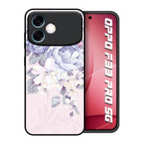 Elegant Floral Oppo F33 Pro 5G Glass Back Cover Online