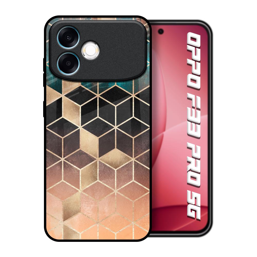 Bronze Texture Oppo F33 Pro 5G Glass Back Cover Online
