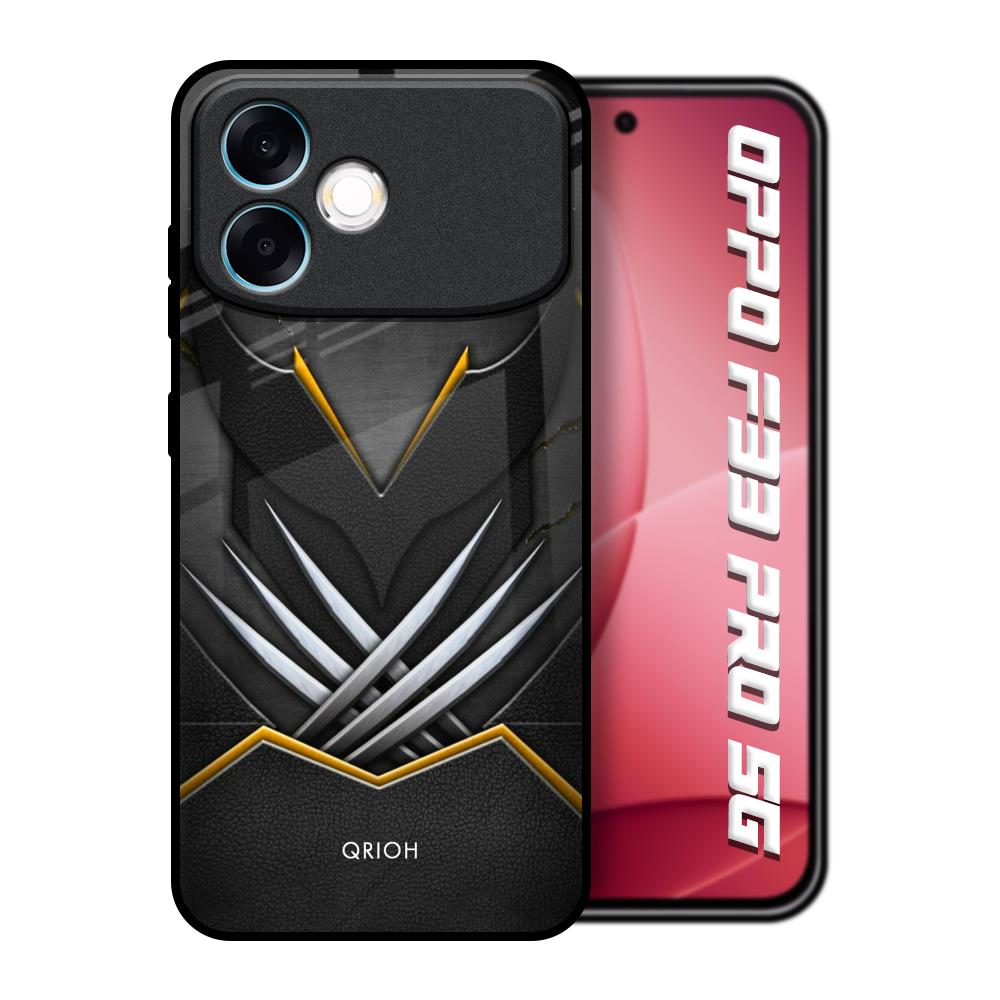 Black Warrior Oppo F33 Pro 5G Glass Back Cover Online