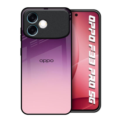 Purple Gradient Oppo F33 Pro 5G Glass Back Cover Online