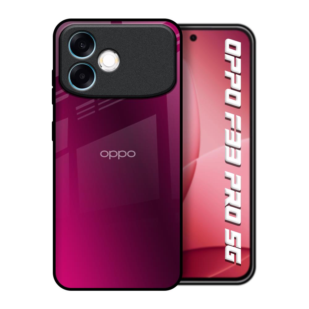 Pink Burst Oppo F33 Pro 5G Glass Back Cover Online