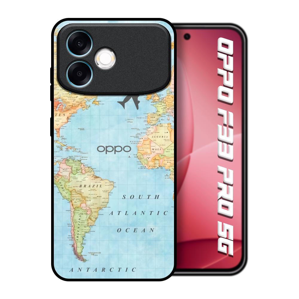 Fly Around The World Oppo F33 Pro 5G Glass Back Cover Online