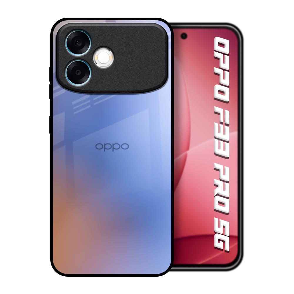 Blue Aura Oppo F33 Pro 5G Glass Back Cover Online