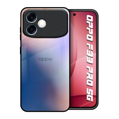 Blue Mauve Gradient Oppo F33 Pro 5G Glass Back Cover Online