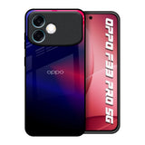 Blue Ombre Oppo F33 Pro 5G Glass Back Cover Online