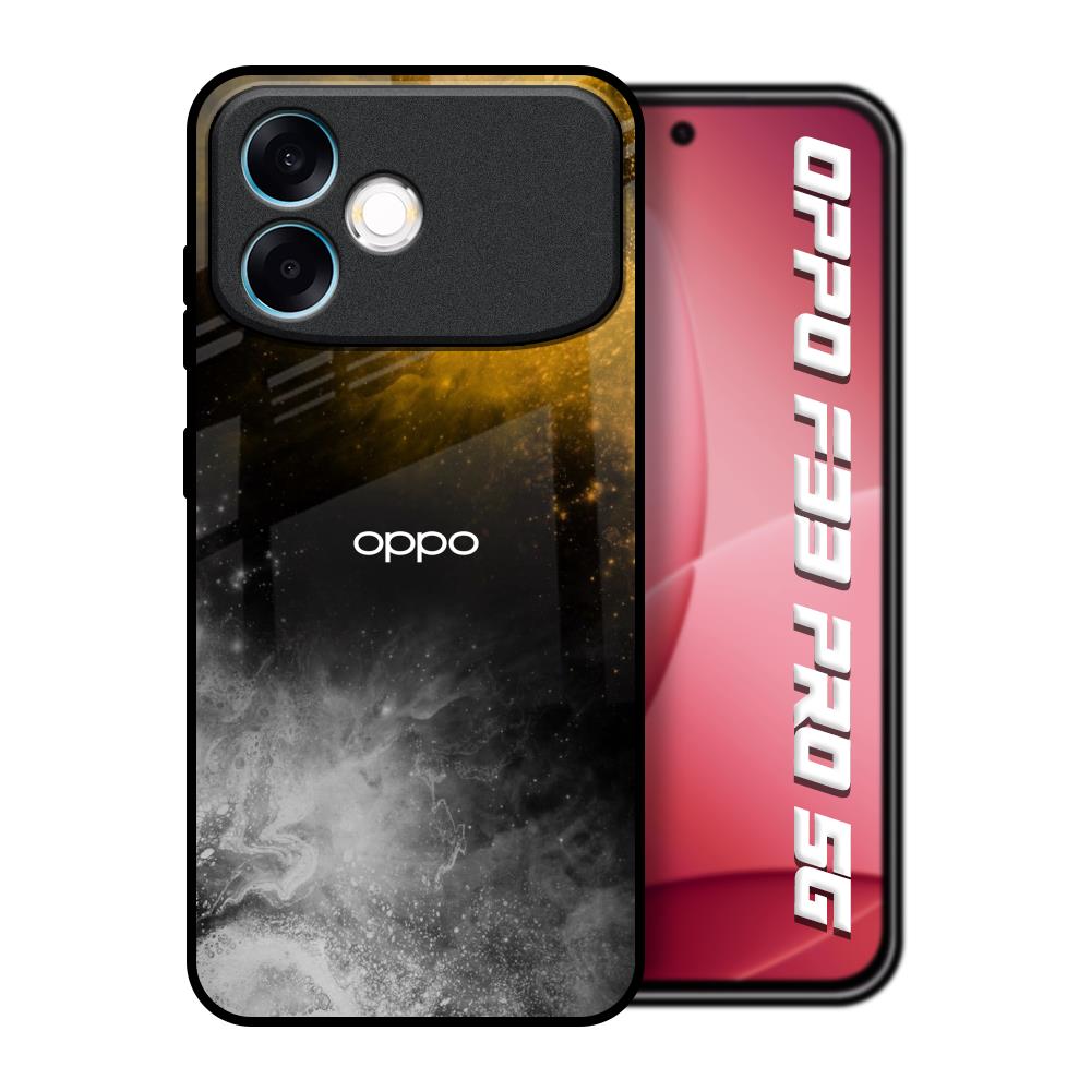 Gold Gradient Oppo F33 Pro 5G Glass Back Cover Online