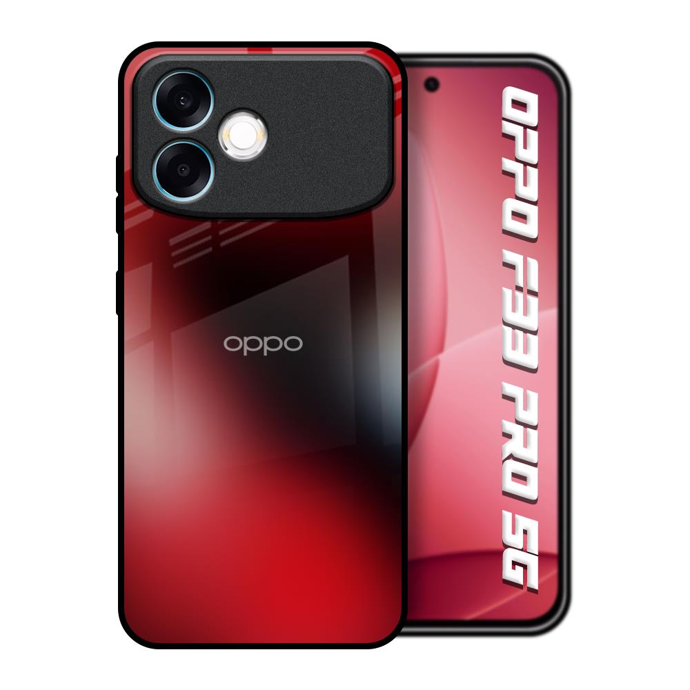 Red Garnet Oppo F33 Pro 5G Glass Back Cover Online