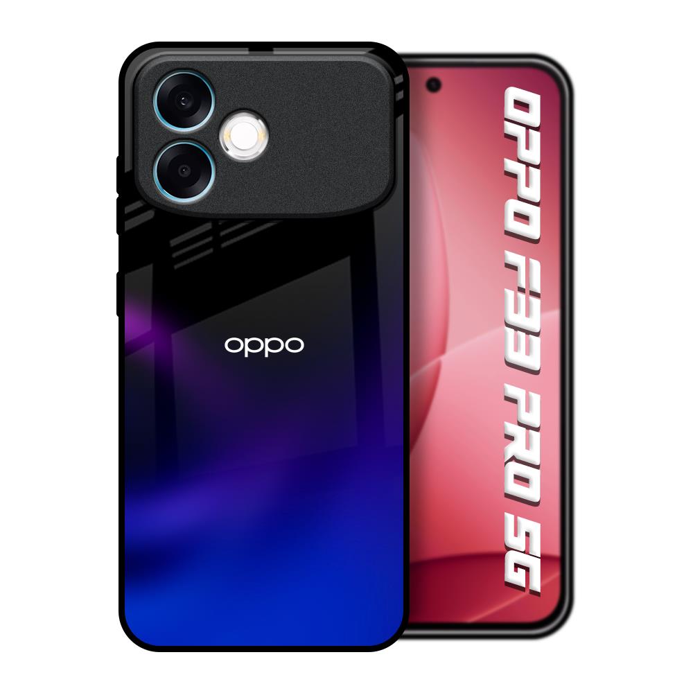 Black Onyx Oppo F33 Pro 5G Glass Back Cover Online