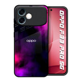 Pink Galaxy Oppo F33 Pro 5G Glass Back Cover Online