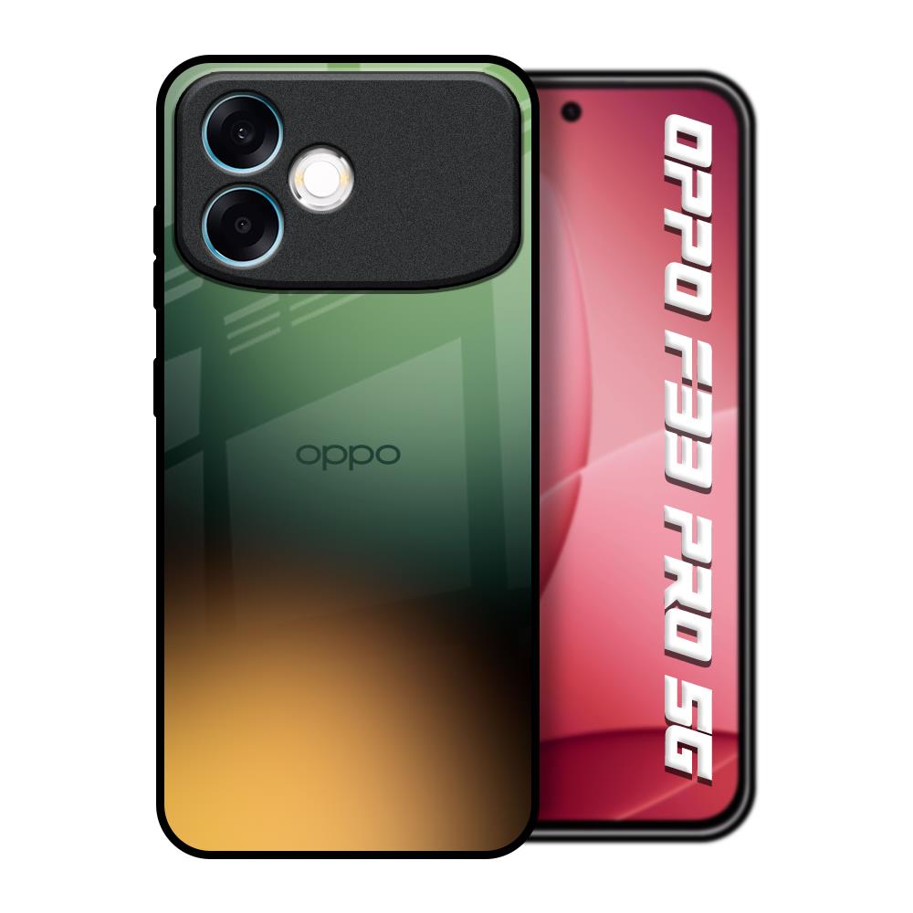 Blurry Forest Oppo F33 Pro 5G Glass Back Cover Online