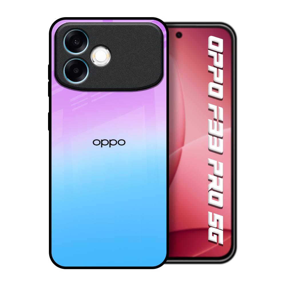 Unicorn Pattern Oppo F33 Pro 5G Glass Back Cover Online