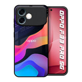 Colorful Fluid Oppo F33 Pro 5G Glass Back Cover Online