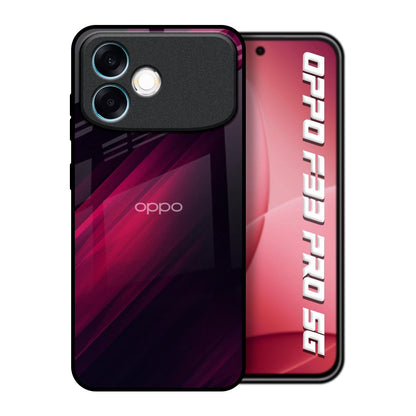 Razor Black Oppo F33 Pro 5G Glass Back Cover Online