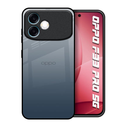 Smokey Grey Color Oppo F33 Pro 5G Glass Back Cover Online