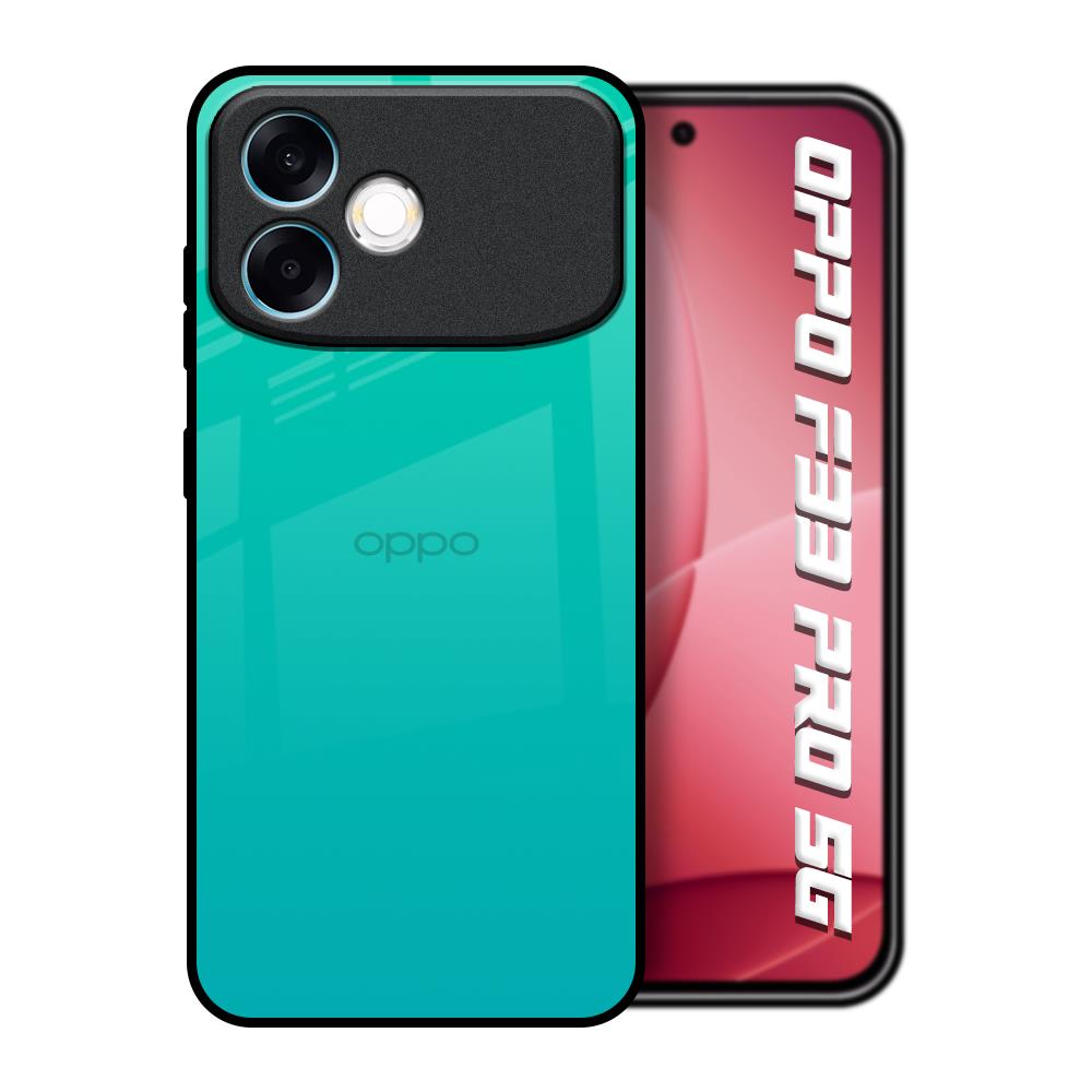 Cuba Blue Oppo F33 Pro 5G Glass Back Cover Online