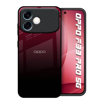 Wine Red Oppo F33 Pro 5G Glass Back Cover Online
