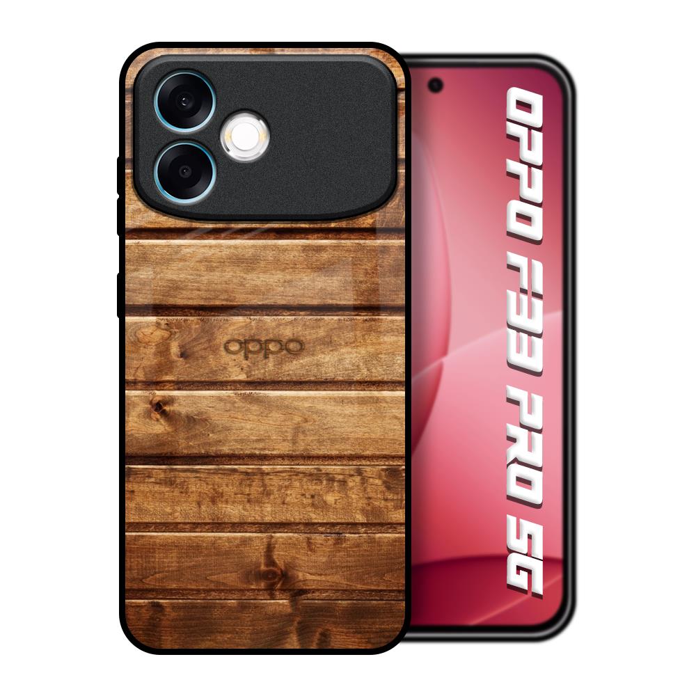 Wooden Planks Oppo F33 Pro 5G Glass Back Cover Online