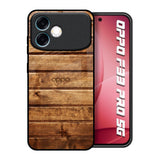 Wooden Planks Oppo F33 Pro 5G Glass Back Cover Online