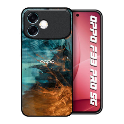 Golden Splash Oppo F33 Pro 5G Glass Back Cover Online
