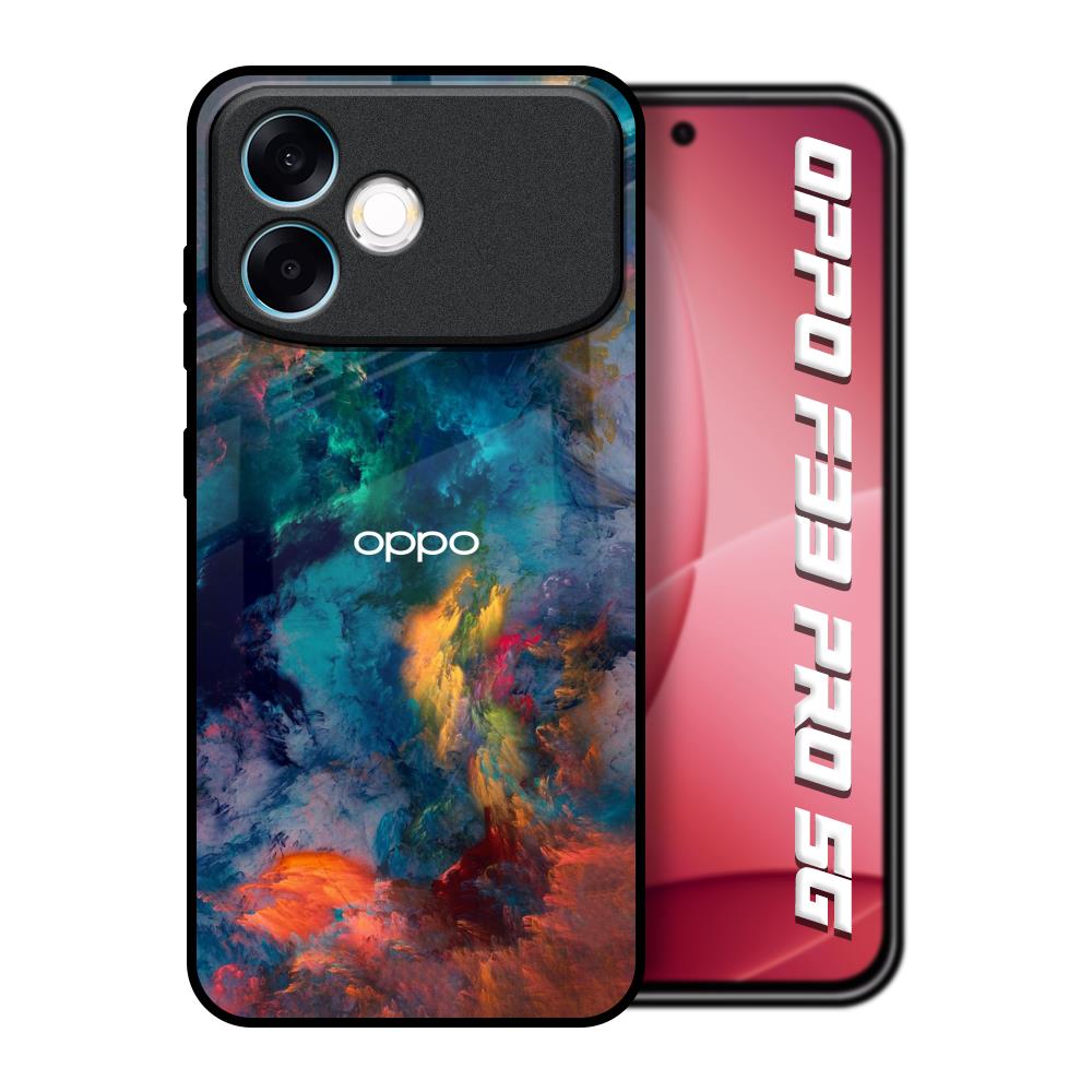 Colored Storm Oppo F33 Pro 5G Glass Back Cover Online