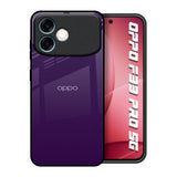Dark Purple Oppo F33 Pro 5G Glass Back Cover Online