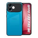 Blue Aqua Oppo F33 Pro 5G Glass Back Cover Online