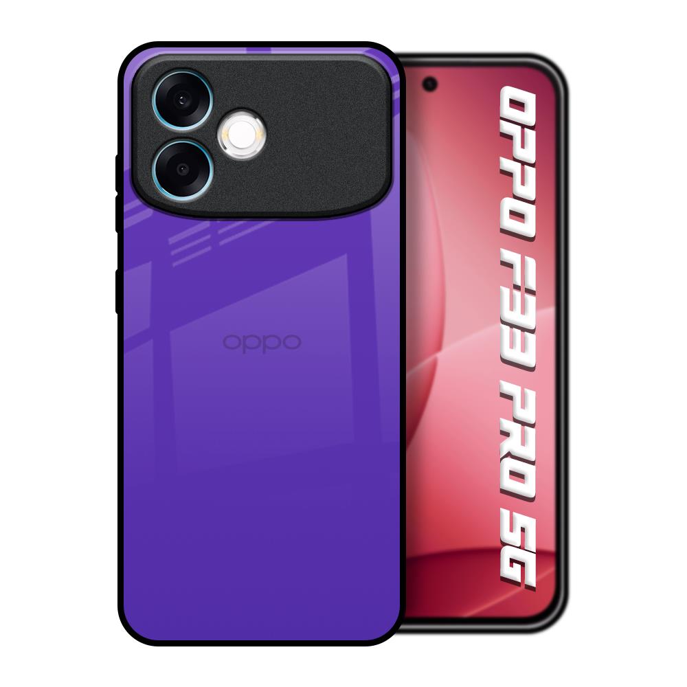 Amethyst Purple Oppo F33 Pro 5G Glass Back Cover Online