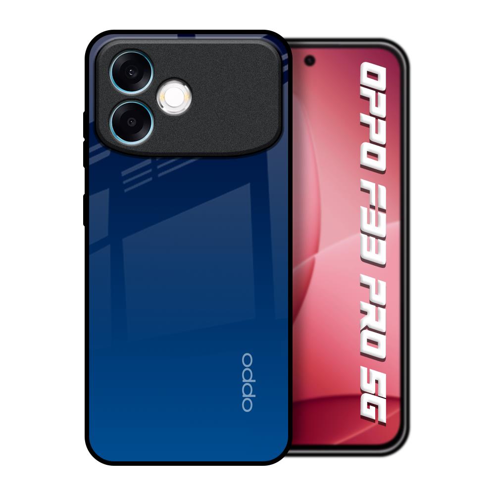 Very Blue Oppo F33 Pro 5G Glass Back Cover Online