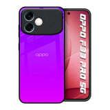 Purple Pink Oppo F33 Pro 5G Glass Back Cover Online