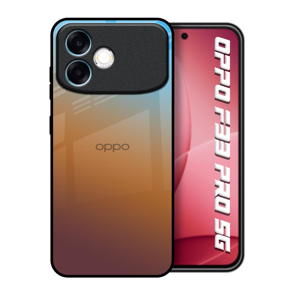 Rich Brown Oppo F33 Pro 5G Glass Back Cover Online