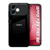 Jet Black Oppo F33 Pro 5G Glass Back Cover Online