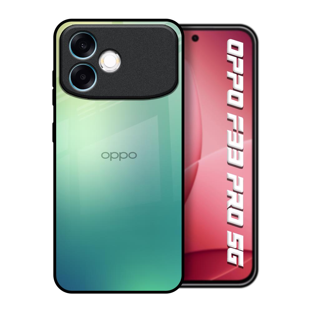 Dusty Green Oppo F33 Pro 5G Glass Back Cover Online