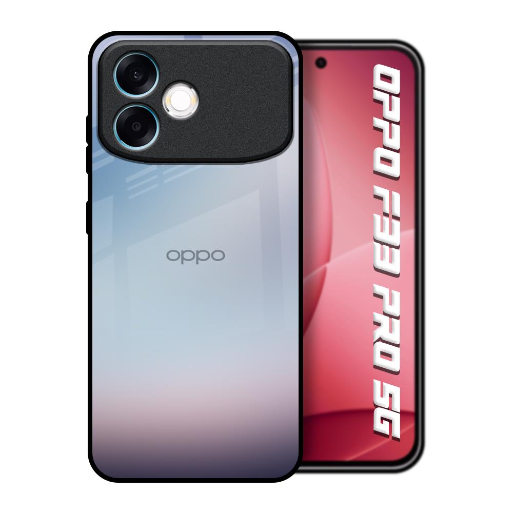 Light Sky Texture Oppo F33 Pro 5G Glass Back Cover Online