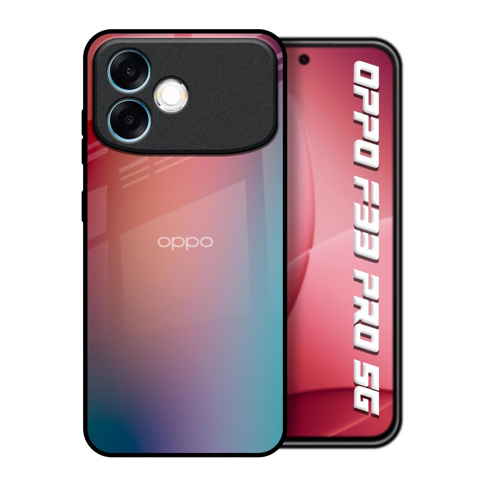 Dusty Multi Gradient Oppo F33 Pro 5G Glass Back Cover Online
