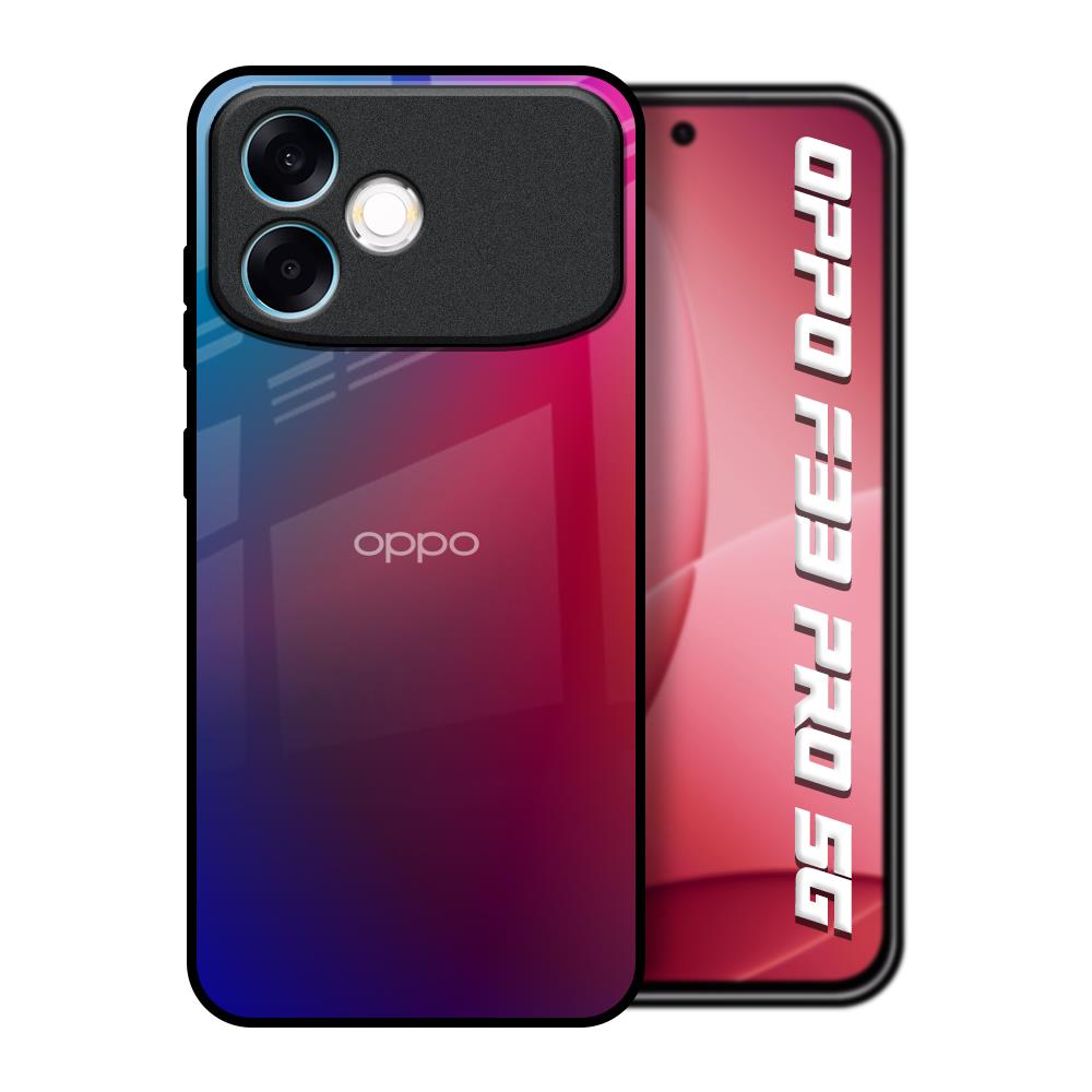 Magical Color Shade Oppo F33 Pro 5G Glass Back Cover Online