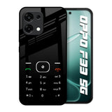 Classic Keypad Pattern Oppo F33 5G Glass Back Cover Online