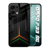 Modern Ultra Chevron Oppo F33 5G Glass Back Cover Online