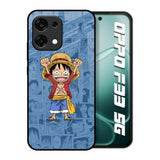 Chubby Anime Oppo F33 5G Glass Back Cover Online