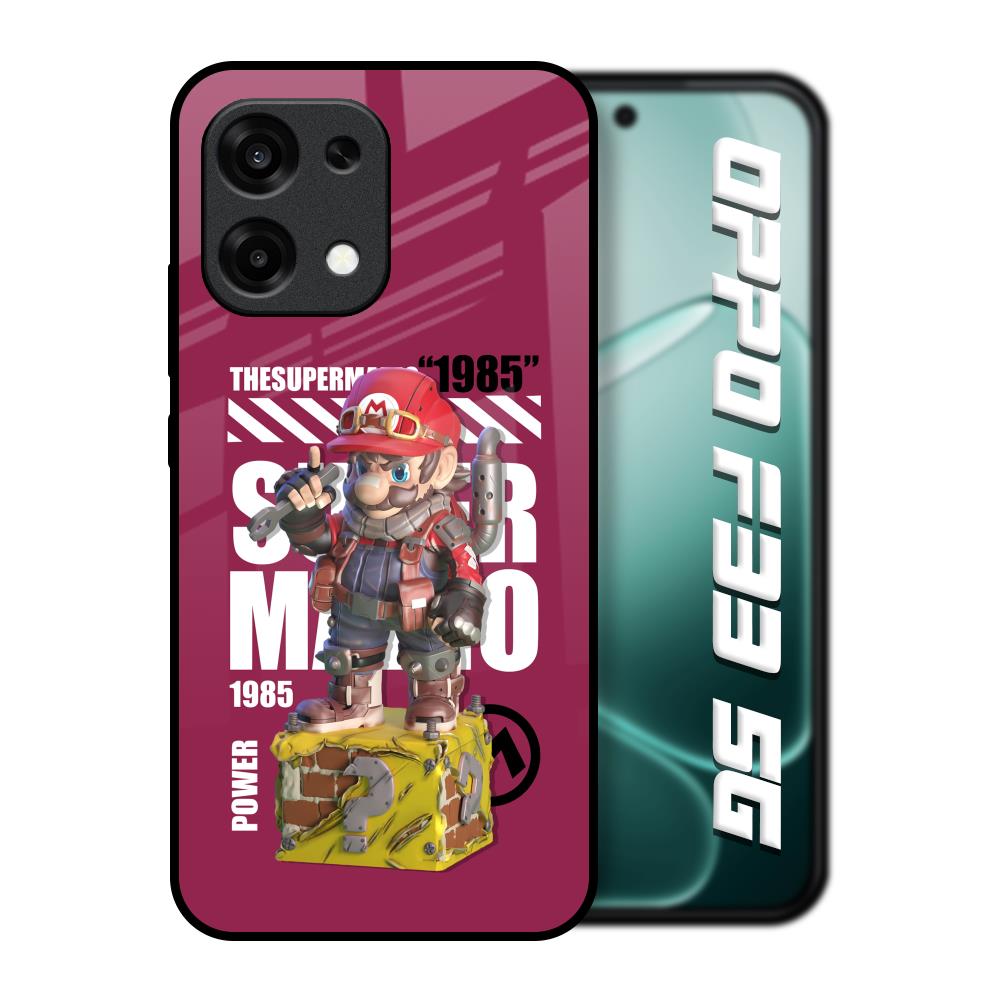 Gangster Hero Oppo F33 5G Glass Back Cover Online