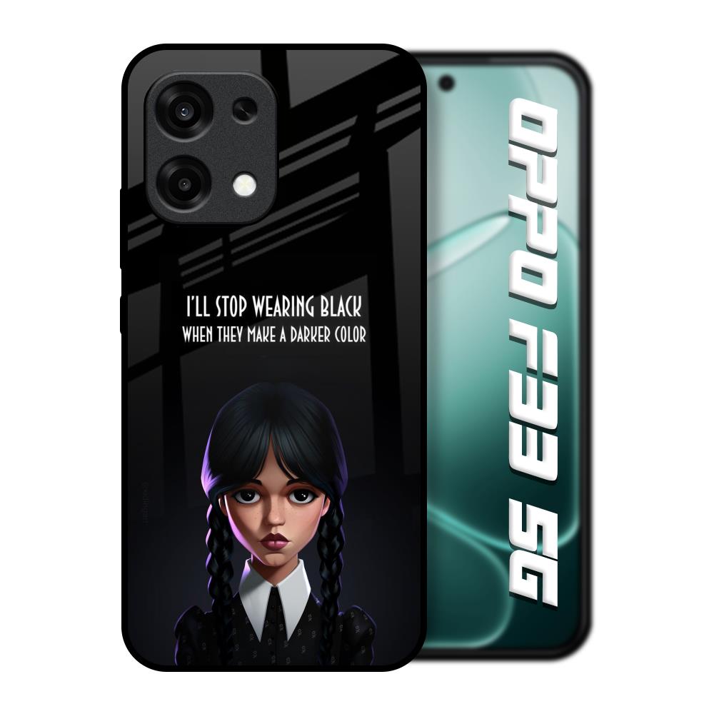 Aesthetic Digital Art Oppo F33 5G Glass Back Cover Online