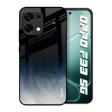 Black Aura Oppo F33 5G Glass Back Cover Online